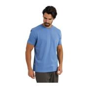 Blå Panos Emporio Element Tee Cotton T-Shirt