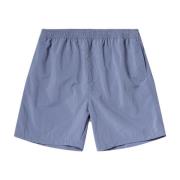 Blå Panos Emporio Regular Solid Swimshort Badeshorts