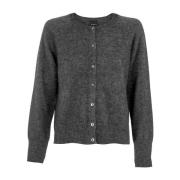 Angora Kneppet Cardigan