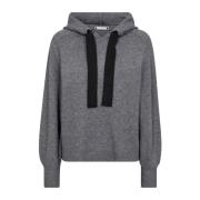 Hoodie Strik 32168 57-Grey Melan