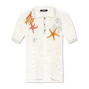 Lacework Oversize Polo