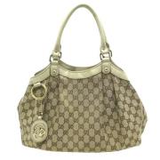 Pre-owned Canvas gucci-bags