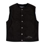 Denim isolert vest