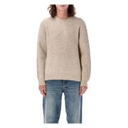 Beige Strikkeplagg Yak Sweater Aw24