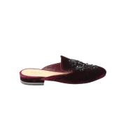 Pre-owned Velvet flats