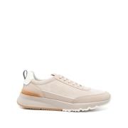 Beige Sneakers for Stilige Antrekk