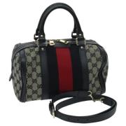 Pre-owned Canvas gucci-bags