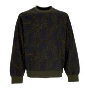 Paisley Print Sweater Myk Passform