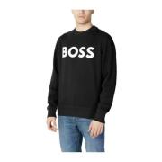 Bomull Hoodless Sweatshirt