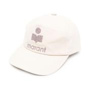 Ecru Logo Baseball Cap 100% Bomull