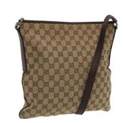 Pre-owned Canvas gucci-bags