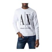 Bomullsblanding Hoodless Sweatshirt Kolleksjon