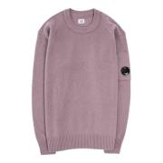 Eco Lambswool Crew Neck Strikk