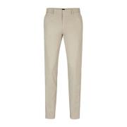 Slim Fit Chino Bukser i Beige