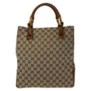 Pre-owned Canvas gucci-bags