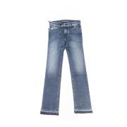 Slim Fit Jeans med Logodetaljer