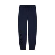 Jogger sweatpants med sideprint