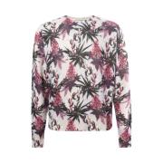 Paisley Foliage Print Ullgenser