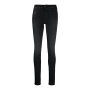 Slim Fit Svart Denim Jeans