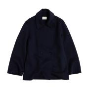 Marine Ull Peacoat Jakke