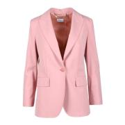 Elegant Blazer med Strekkstoff