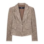 Tweed Blazer med Mal-Tinto Finish