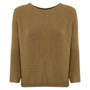 Mohair Raglan Genser Kamel