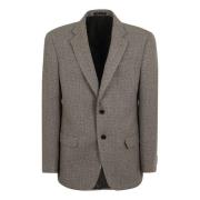 Melange Ullblanding Blazer for Menn