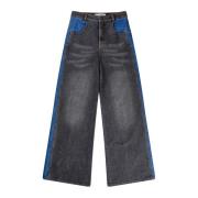 Elegant tofarget jeans 2-Black