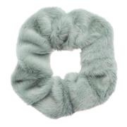 Faux Fur Scrunchie Ocean