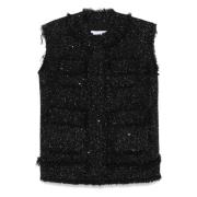 Stilig Polyester Vest for Kvinner