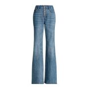 Høytlivsflare jeans