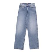 Baggy Cut Denim Jeans Damebukser