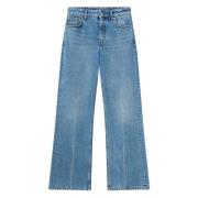 Vintage Blue Chain Pocket Jeans