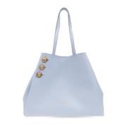 Emblem shopper veske