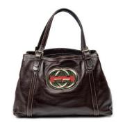 Pre-owned Leather gucci-bags