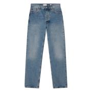 Økologisk Straight Leg Denim Jeans