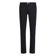 Blå Slim Fit Stretch Denim Jeans