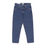 Stone Wash Slim Fit Denim Jeans