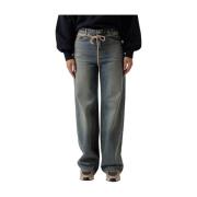 Wide Leg Bimini Blue Jeans