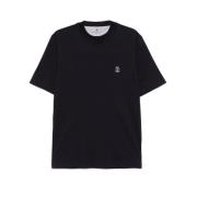 Navy Blue Crew Neck T-shirt