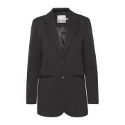 Polyester Blazer med Viskoseblanding