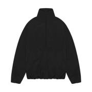 Svart Ripstop Halfzip Pullover