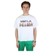 L.a. Riot T-skjorte i hvitt