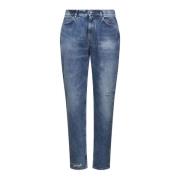 Denim Slim Fit Distressed Jeans