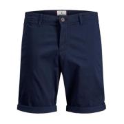 Bomullsblandede Sommer Shorts med Elastan