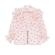 Rosa Crush Bluse Damegenser