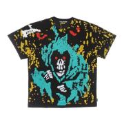 Svart Possessed Tee med Front Print