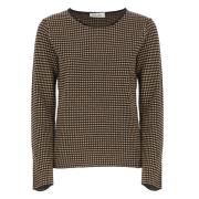 Polka Dot Cashmere Wool Sweater