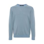 Himmelblå Crew Neck Sweater